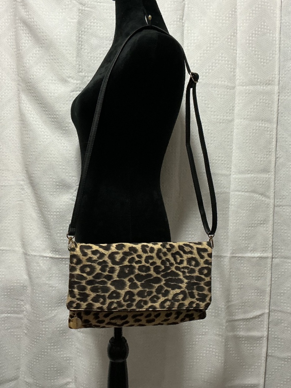 Animal print crossbody
